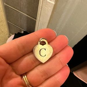 Tiffany & Co C heart charm